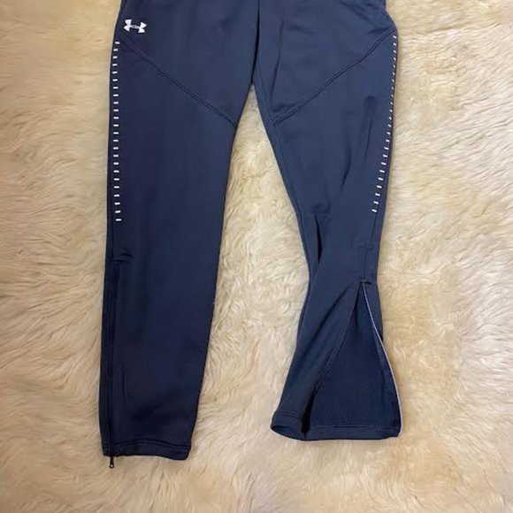NWT UNDER ARMOUR Women's UA Knit Warm-Up Hybrid Pants - Picture 6 of 7